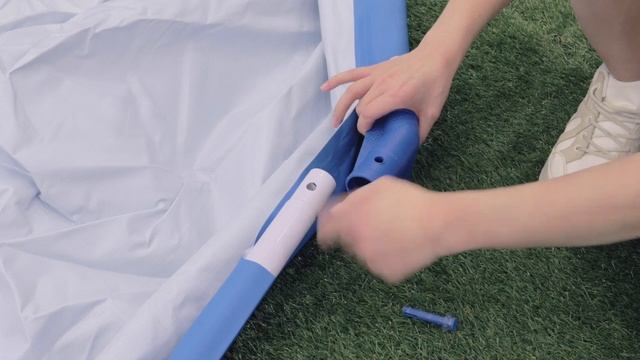 Сборка бассейна Bestway Steel Pro смотреть онлайн