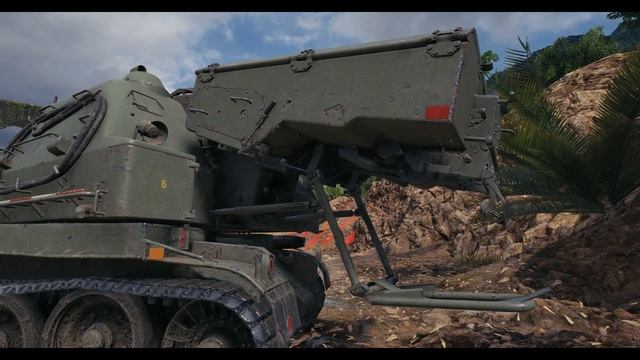 WoT UML mod: Fully animated Bandkanon 1C смотреть онлайн