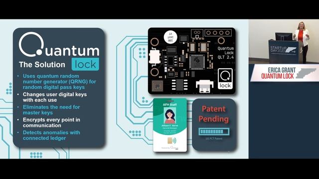 Startup Day 2020 - Pitch Competition - Quantum Lock смотреть онлайн