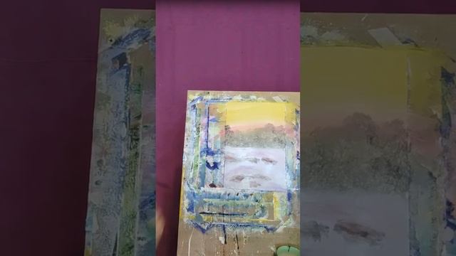 Весна пришла! Рисуем гуашью в технике правополушарного рисования. смотреть онлайн
