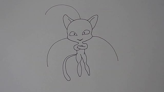 Как нарисовать КОТА КВАМИ из ЛЕДИ БАГ, Рисуем Просто/825/How to draw a QUAMI CAT from LADY BUG смотреть онлайн