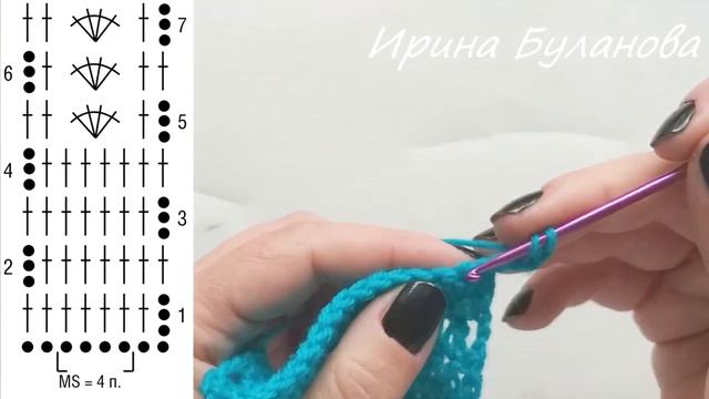Crochet pattern for jacket -Узор крючком для жакета смотреть онлайн