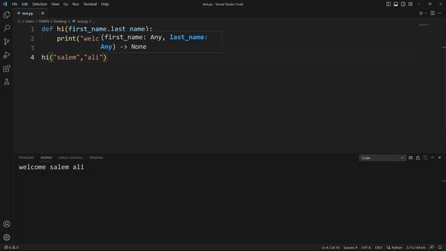 تحديد القيم قبل ارسالها للـ Function عن طريق Keyword Arguments في بايثون смотреть онлайн