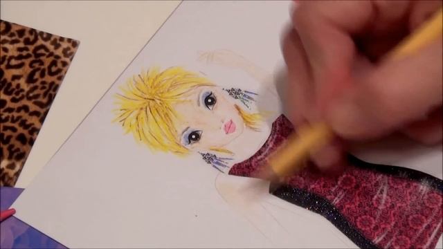 TOPModel Папка дизайнера Top Model Design Studio Book Распаковка