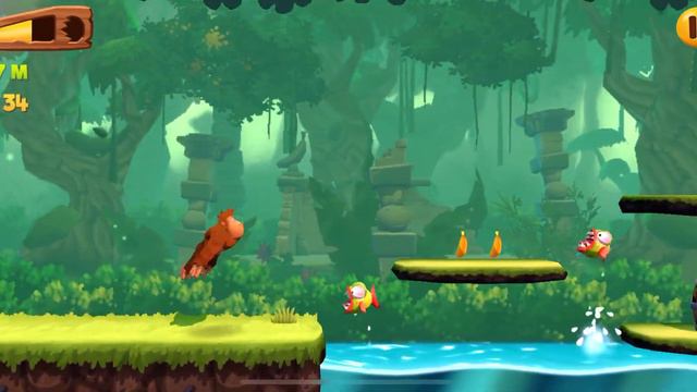 Banana Kong 2 Game || 285 Meter || High Jump || Water Zone || Air Zone || Live For Games 🐻🎉🤯🥵🎯 смотреть онлайн