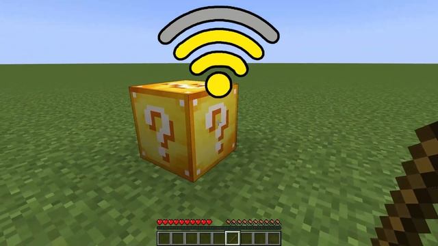 Minecraft Lucky Block with different WI FI смотреть онлайн