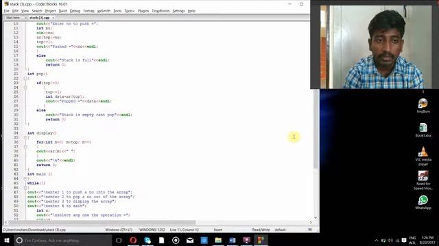 Push Pop in Data Structure смотреть онлайн