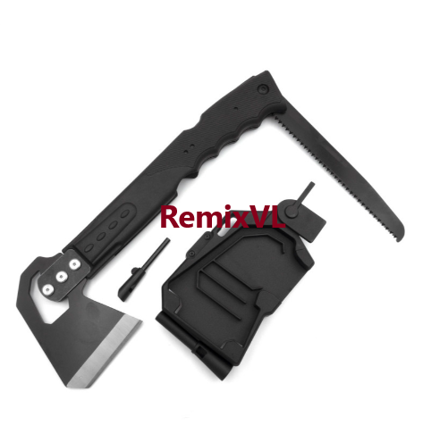 магазин RemixVL: Набор инструментов: Топор мультитул пила огниво свисток MA012 Traveler смотреть онлайн