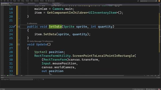 Dragging UI Item - Inventory System in Unity P9 смотреть онлайн