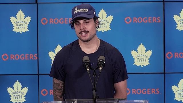 Auston Matthews Post Game | Toronto Maple Leafs vs New York Rangers | October 18, 2021 смотреть онлайн