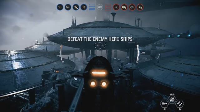 Star Wars Battlefront 2 Hero Starfighters [Research Outpost][Kamino] Villain Starfighter Victory смотреть онлайн
