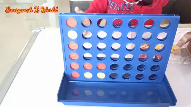 Connect 4 Game Classic Master Foldable | Line Up Row Board Puzzle Toys | Educational Game смотреть онлайн