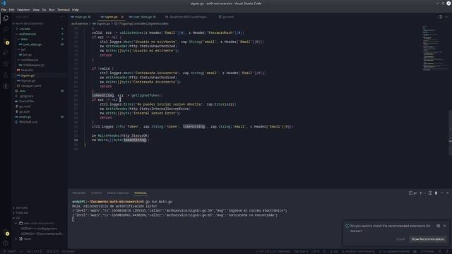 Autentificación con React Native y Rest API con Golang, JWT, Docker y MySQL смотреть онлайн