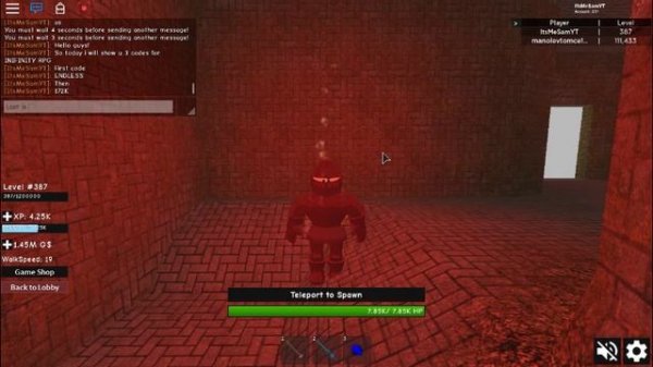 [NEW UPDATE] INFINITY RPG Codes  | Roblox