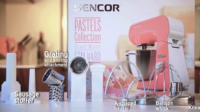 Stand Mixer Sencor STM 44RD смотреть онлайн