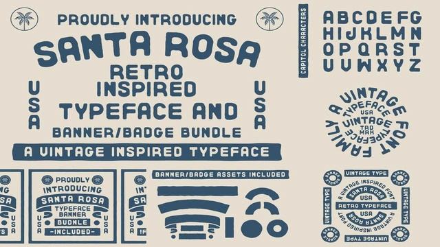 The Vintage Font Bundle Font Free Download смотреть онлайн