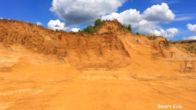 Транспорт для детей | Учим названия и звуки Строительного Транспорта