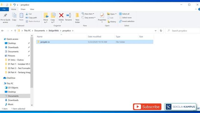 #3 GitLab Dasar - Cara Clone, Add, Commit dan Push dengan menggunakan Visual Studio Code смотреть онлайн