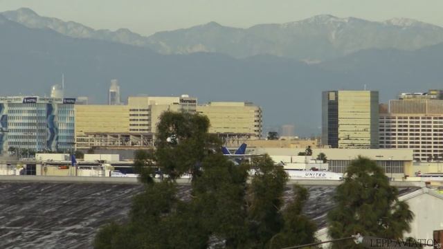 (4K) Beautiful Evening Departures from Los Angeles International Airport смотреть онлайн