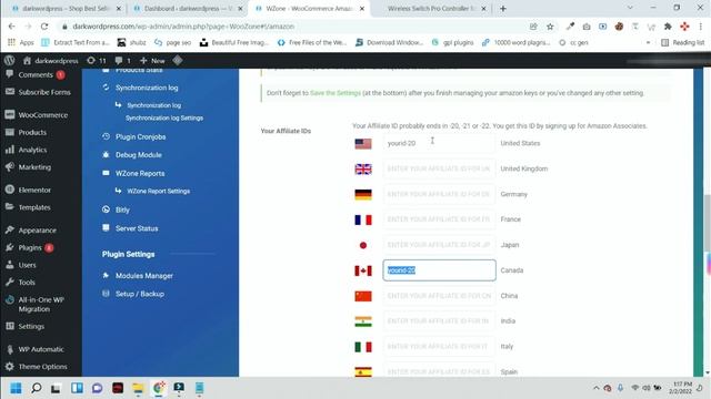 How To Add , Check , Update Amazon Affiliate ID In Woo-Zone 2022 | WordPress | смотреть онлайн