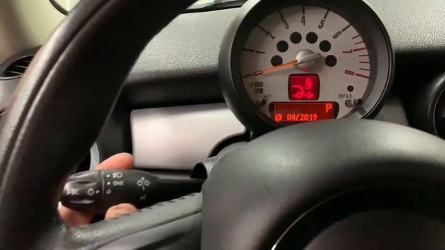 Сброс сервисных интервалов на MINI COOPER