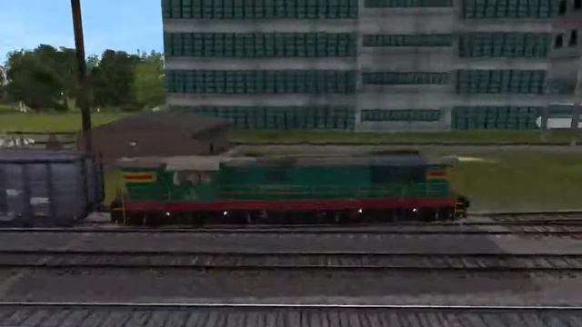 Маневровые работы в Trainz Simulator 2012 смотреть онлайн