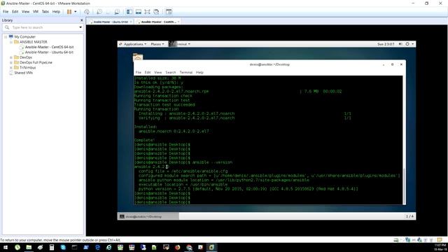 2-Ansible - Установка на Ubuntu и CentOS.mp4 смотреть онлайн