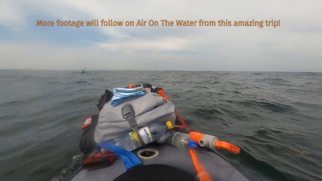 Bumpy sea kayaking passage: Itiwit X500 inflatable kayak смотреть онлайн