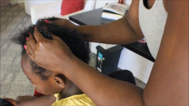 GOING NATURAL| 8 Year Old Girl First Big Chop смотреть онлайн