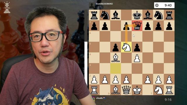 Vienna Game 2… c5 | Brilliant Knight Sacrifice! ⚡ Quick Wins #75 смотреть онлайн