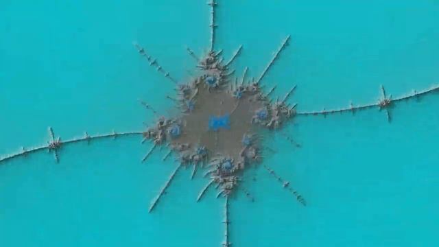 Mandelbrot fractal - huge zoom to a lost infinite circle shape смотреть онлайн