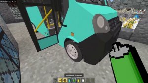 АВТОБУС ГАЗЕЛЬ НЕКСТ В МАЙНКРАФТ ПЕ! ОБЗОР НА АВТОБУС | MINECRAFT PE