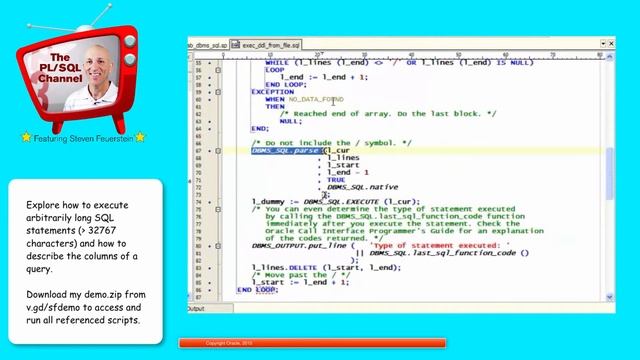 DYN7: Executing REALLY BIG Strings, Describing Columns in Query смотреть онлайн