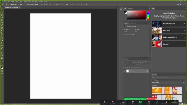 Adobe Photoshop Online Course | Introduction Day | Evotech Education | 29-08-2021
