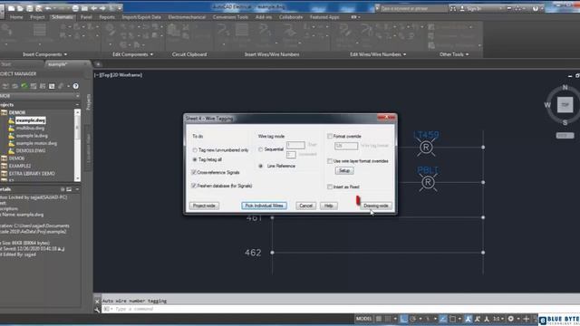 AutoCAD Electrical Tutorial - 012 - Wire Numbers смотреть онлайн