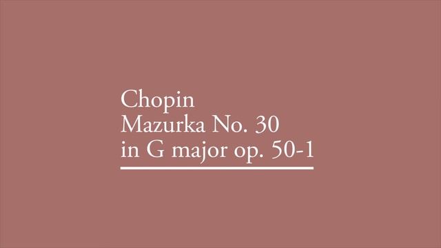 Chopin Mazurka No.30 in G major op. 50-1 (Yakov Flier)(1977) смотреть онлайн