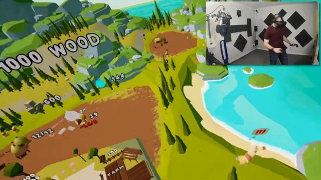 Being almighty in Super Island God VR | HTC VIVE смотреть онлайн