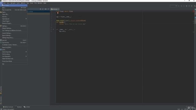 2 Creating your first Python Flask service смотреть онлайн