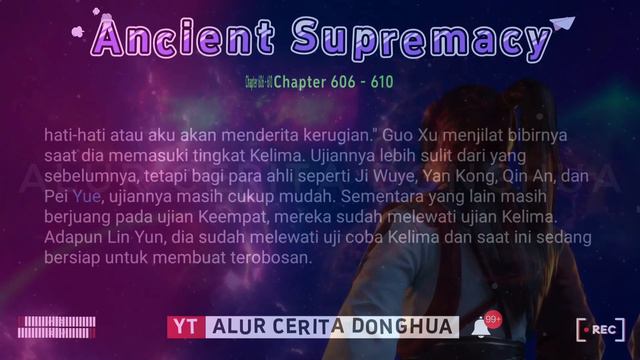🐯 Ancient Supremacy 606 - 610【Yi Shi Du Zun】Alur Cerita Donghua Supreme One versi Novel Sub Indo смотреть онлайн