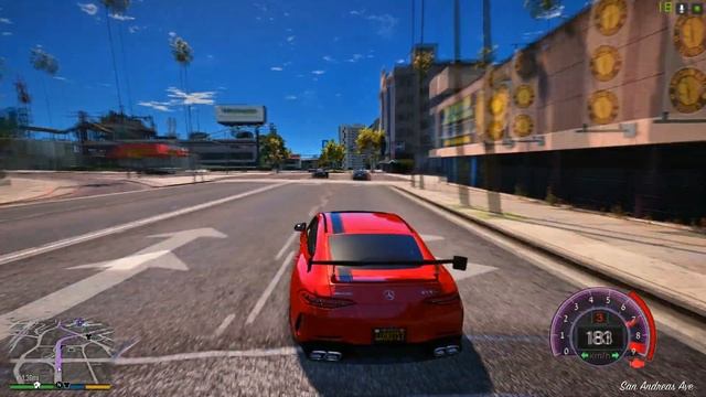 GTA V : เบนซ์สายหมก มีถึง 8 เกียร์ (Benz GT63) смотреть онлайн