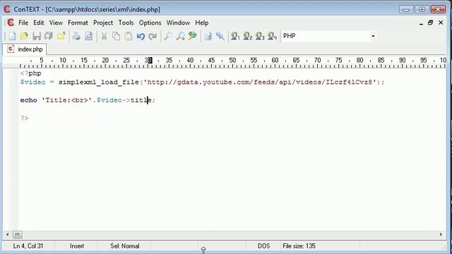 Beginner PHP Tutorial - 107 - A YouTube XML Example смотреть онлайн