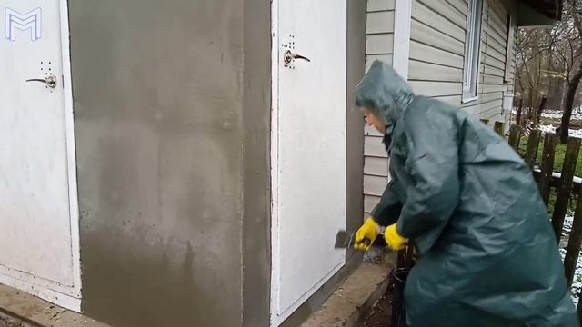 Будівництво веранди - штукатурка вуличних стін сітка та клей смотреть онлайн