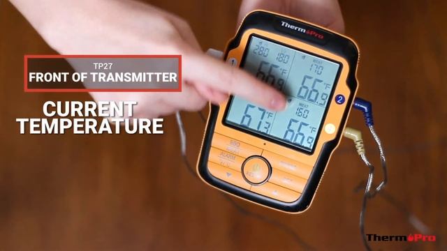 ThermoPro TP27 500FT Long Range Wireless Meat Smoker Thermometer Setup Video