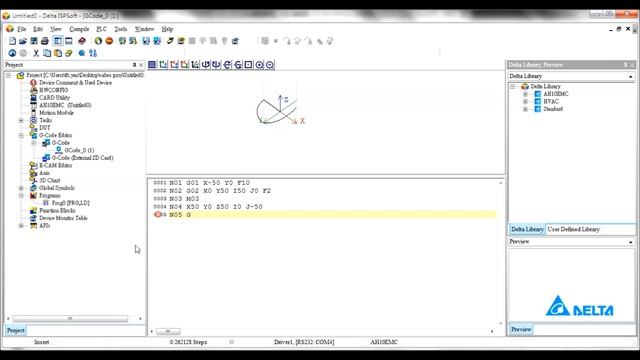 14 G code Editor+ | Delta Industrial Automation - Tutorial смотреть онлайн