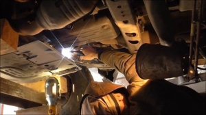 В мастерской Матвиенка. Варим раму на Land Cruiser Prado