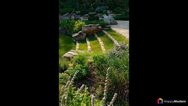 50 идей газона своими руками - как и когда сеять газонную траву смотреть онлайн