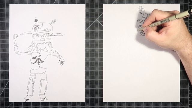 How to draw Nightmare Foxy (FNaF) смотреть онлайн