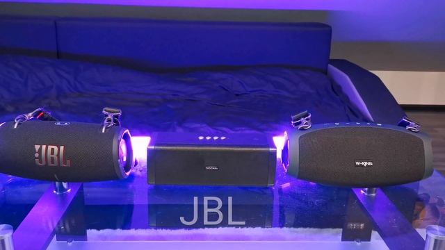 JBL Xtreme 3 vs Dockin D Fine vs W-King X10 смотреть онлайн