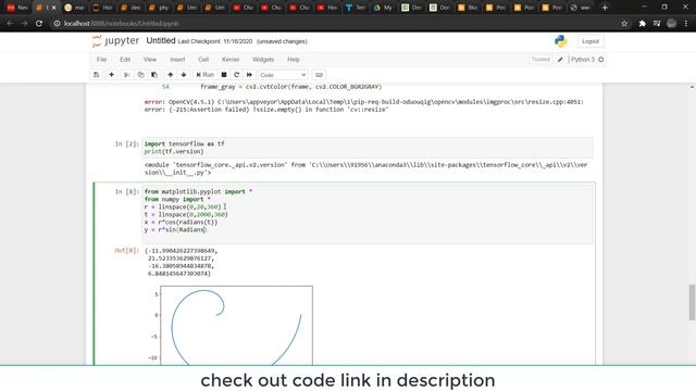spiral graph ploting in python смотреть онлайн