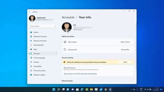 How To Change Your Profile Picture In Windows 11 смотреть онлайн